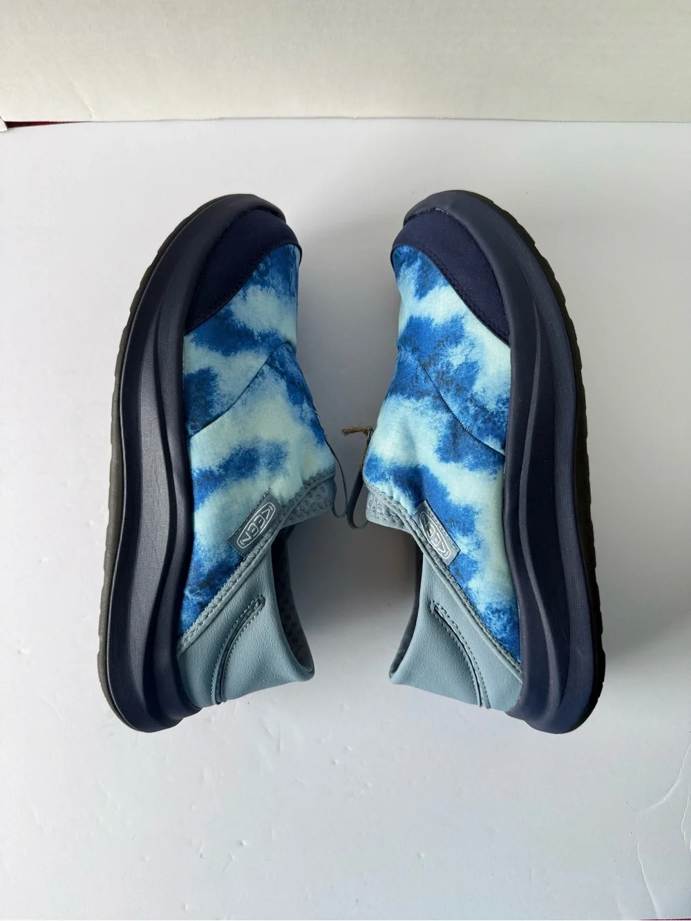 Keen Kids Blue Tie-Dye Slip-On Sneakers